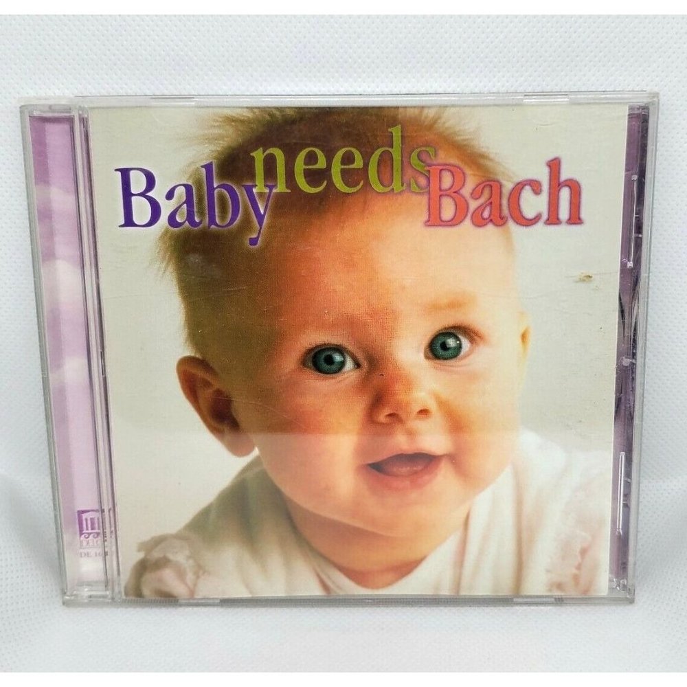 Baby Needs Bach Classical Music For Baby CD No Scratches Clean